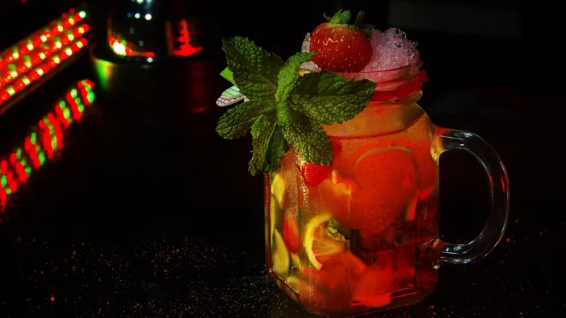 Dr. Marcus Cocktail Strawberry Margarita