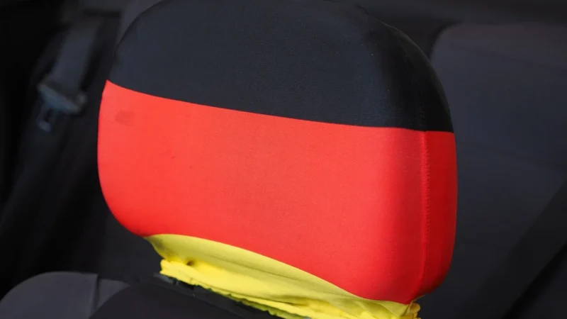 Kegel-Błażusiak Pokrowce na zagłówki czerwone 2szt.