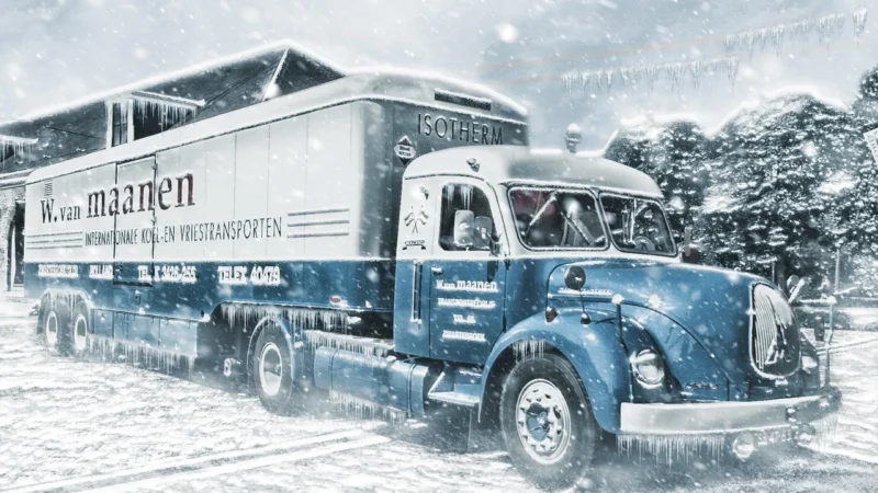 MAN TGL + autotransporter piętrowy z przyczepą