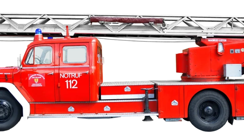 Mercedes-Benz 1124F – Bronto samochód gaśniczy