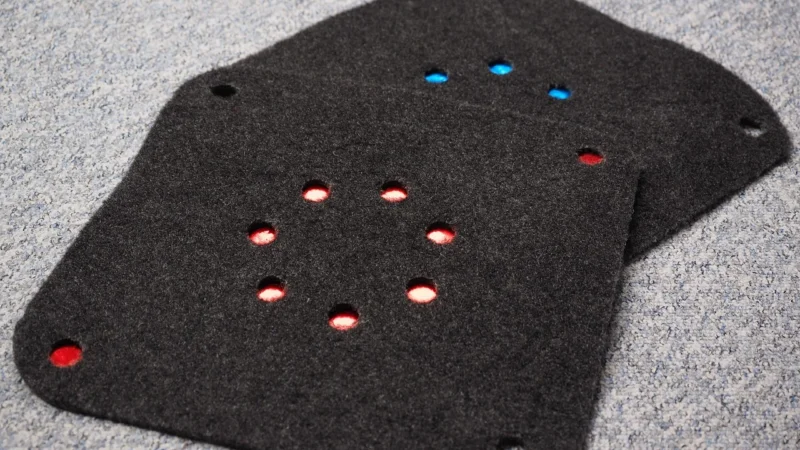 Super Shine Pads Neocell Blue Finishing Da Miękki Finishowy Pad Polerski Niebieski 180 150Mm